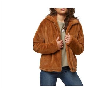 O’Niell Merina Faux Fur Jacket Size XL NWT